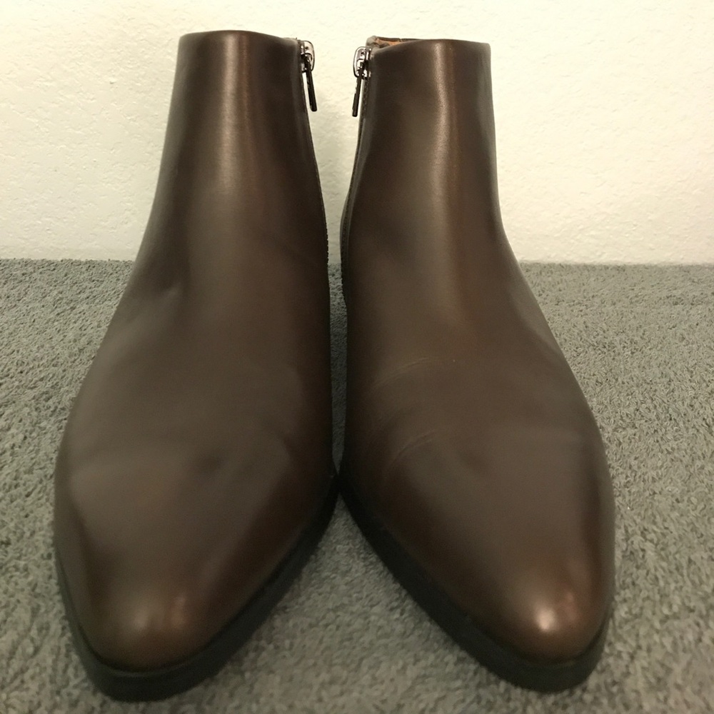 Coach Montana Soft Veg Leather Zip Side Ankle Boot - Picture 3 of 7